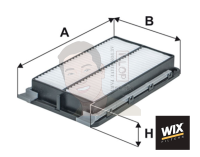 WA9814 กรองอากาศ WIX รุ่น : Hyundai Tucson 1.7/2.0 CRDi ปี16, Sportage IV