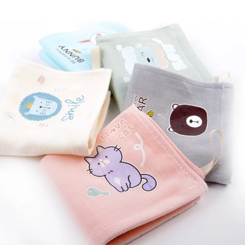 Soft Absorbent 100% Cotton Cartoon Face Towels For Kids - Temu