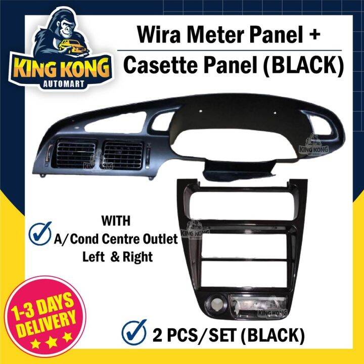 ☑ Proton Wira/Satria Dashboard Meter Cluster Meter Panel with aircond