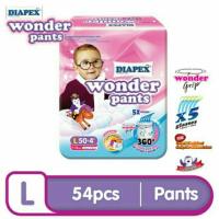 Wonder Pants แพมเพิส วันเดอร์แพ้นท์ ไซส์ L 54ชิ้น