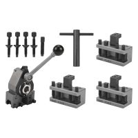 Lathe Quick Change Tool Post Set WM210V&amp;WM180V&amp;0618 12X12mm Tool Rest for Swing Over Bed 120-220mm