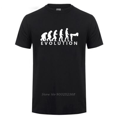 [COD]เสื้อยืดแขนสั้น ผ้าฝ้าย พิมพ์ลาย Evolution Of Human Sex Love Gifts แฟชั่นฤดูร้อน สําหรับผู้ชายS-5XL  R7OE