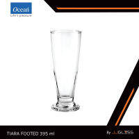 JJGLASS - (Ocean) B17514 Tiara Footed  - แก้วเทียร่าฟุท  แก้วดริ๊งเเวร์ ทัมเบอร์  แก้วโอเชี่ยนกลาส