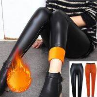 HOT HULXOIQQQEWV 573[] ผู้หญิงความร้อน Leggings เซ็กซี่ถุงน่องหนังถุงน่องถุงน่องฤดูหนาวเอวสูงถุงเท้ากางเกงเซ็กซี่ถุงน่องซูเปอร์ยืดหยุ่น Leggings