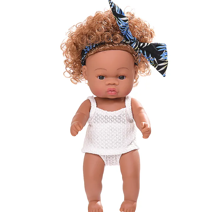 2021Summer Baby Doll Black Baby Alive Doll Lifelike Real Baby African