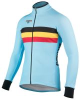 WINTER FLEECE THERMAL ONLY Long Cycling Jerseys 2018 BELGIUM NATIONAL Team Mtb Long Sleeve Men Bike Wear Cycling Clothing