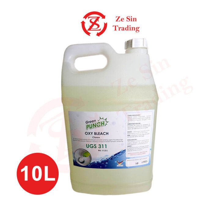 [10L] Bleach Agent Sterilize Toilet Sink Cleaner 10L / Cecair Peluntur