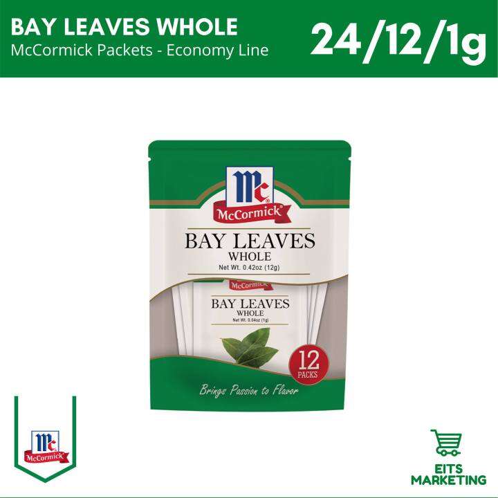 McCormick Bay Leaves Whole 1g x12pcs Lazada PH