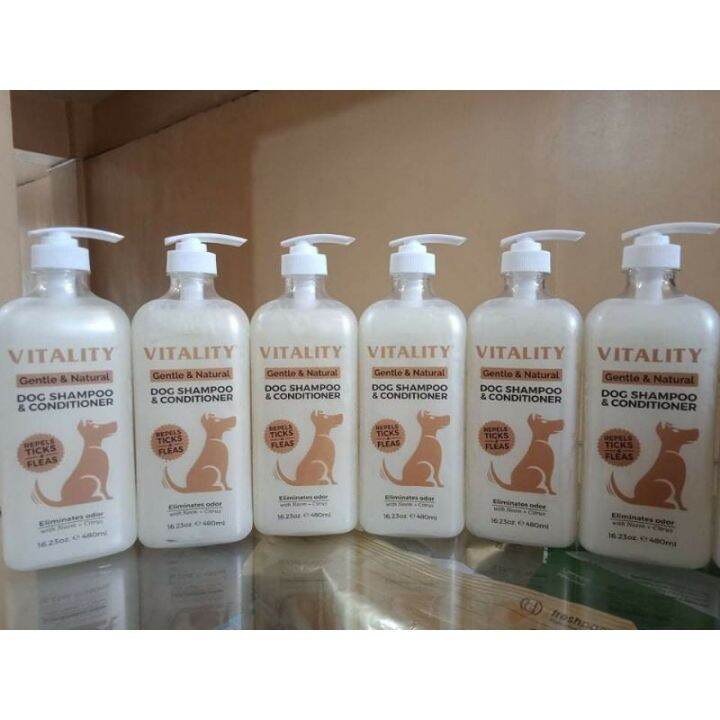 Vitality Dog Shampoo & Conditioner 480m Lazada PH