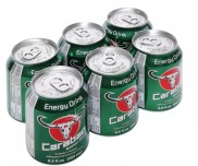 HCM LỐC 6 LON NƯỚC TĂNG LỰC CARABAO LON 250ML