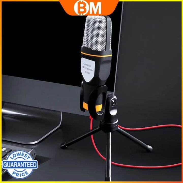 hot 【COD】Condenser Microphone SF-666 Wired Computer Microphone with ...