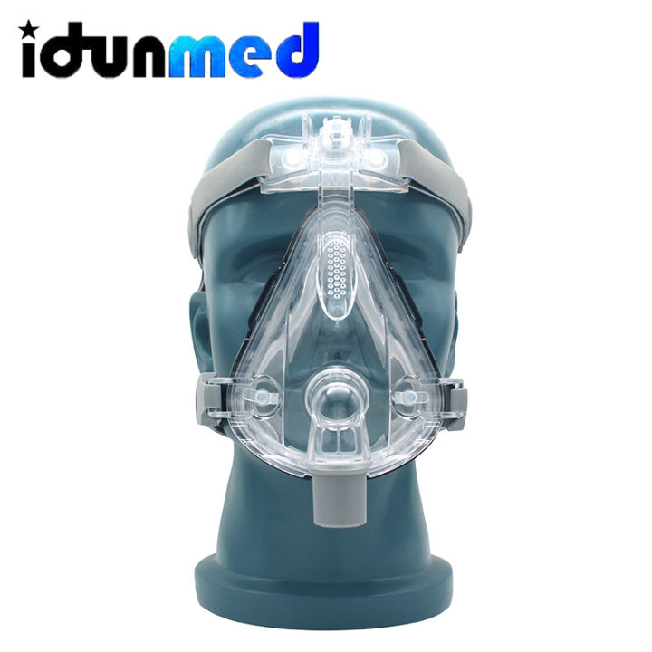 BMC F1B CPAP Mask Full Face Mask(Small Size) with Headgear For OSA ...