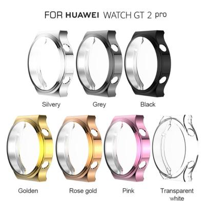 1PC Screen Protector Cover For Huawei Watch GT 2  Case GT2 Pro Soft Tpu Scratch-resistant Shell Light Bumper Accessories Nails  Screws Fasteners