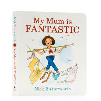 My mum is fantastic original English picture book family relationship EQ Management picture book English early education enlightenment paperboard Book Mothers day picture book