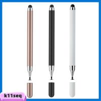 K8SEQ 5PCS แบบ2-in-1 ความแม่นยำสูงและแม่นยำ มัลติฟังก์ชั่นการใช้งาน พลาสติกทำจากพลาสติก ปากกาสไตลัส ปากกาสัมผัสหน้าจอ ปากกาวาดรูป capacitive สำหรับแท็บเล็ตมือถือ