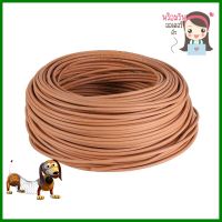 สายไฟ THW IEC01 NNN 1x6 ตร.มม. 100 ม. สีน้ำตาลTHW ELECTRIC WIRE IEC01 NNN 1x6 SQ.MM 100M BROWN **ลดราคาจัดหนัก **