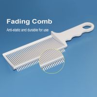 【CC】 Men Flat Top Fading Comb Haircut Guide Barber Styling resistant Fade Hair Brushes