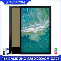 ซัมซุงกาแล็กซีแท็บหน้าจอ LCD สำหรับ10.5นิ้ว A8 10.5 2021 SM-X200 X205C แอลซีดีแผงประกอบเซ็นเซอร์ดิจิไทเซอร์หน้าจอสัมผัส