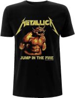 Metallica Jump in The Fire Vintage (Black) T-Shirt