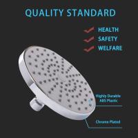 Water Saving High Shower Head Pressure Spray Nozzle Water Massage Shower Head Adjustable Showerhead Spray Bathroom Accessories