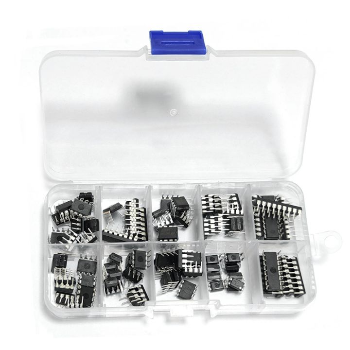 85pcs-10-specifications-ic-ne555-lm324-integrated-circuit-chip-kit