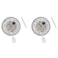 2X NH35 NH35A Movement High Accuracy Mechanical Watch Movement Date At 3 Datewheel 24 Jewels Automatic Self-Winding