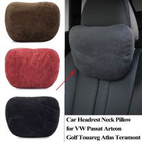 For VW Passat Touareg Golf ID4 Car Seat Headrest Neck Pillow for Volkswagen Atlas Teramont Arteon ID3 ID6 Cushion Accessories Seat Cushions