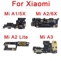 ชาร์จพอร์ตสำหรับ Xiaomi Mi A1 A2 Lite A3 5x 6x Redmi 6 Pro บอร์ดซ่อมโทรศัพท์มือถือ Usb หัวต่อ Dork สายเคเบิลงอได้อะไหล่สำรอง