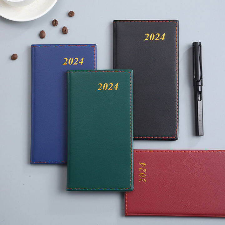 2024 Weekly Planner On 2 Pages Layout Faux Leather Personal Pocket Size   57b4db33ce4397634543edb590d0a3df  720x720q80 