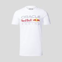 Red Bull Racing Formula graphic cotton O-neck T-shirt for men