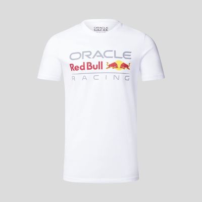 Red Bull Racing Formula graphic cotton O-neck T-shirt for men