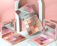 Eyeshadow Disc Powder Palette พาเลทอายแชโดว์ 16 สี ประกายชิมเมอร์ สีสวยยยมาก