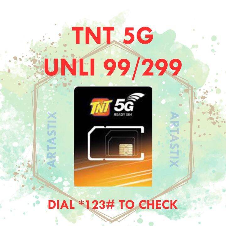 u08jk10 ☂SMART/TNT 5G UNLI DATA 99/299 PROMO OFFER WORKS ON MODEM/GLOBE