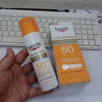 Eucerin Sun Age Defense SPF 50 Face Sunscreen Lotion with hyaluronic acid 75ml.