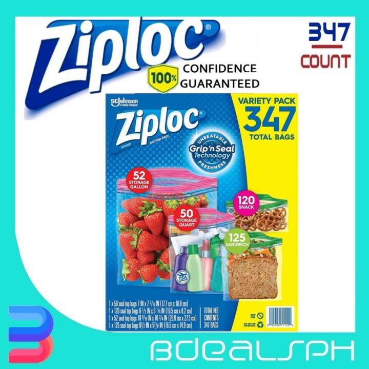 Ziploc Variety Pack Storage Bags Lazada PH