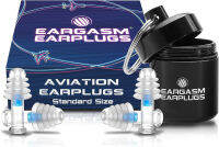 Eargasm Aviation Earplugs - Ear Pain Relief for Air Travel - Standard Size (2 Pairs in Gift Box Packaging)