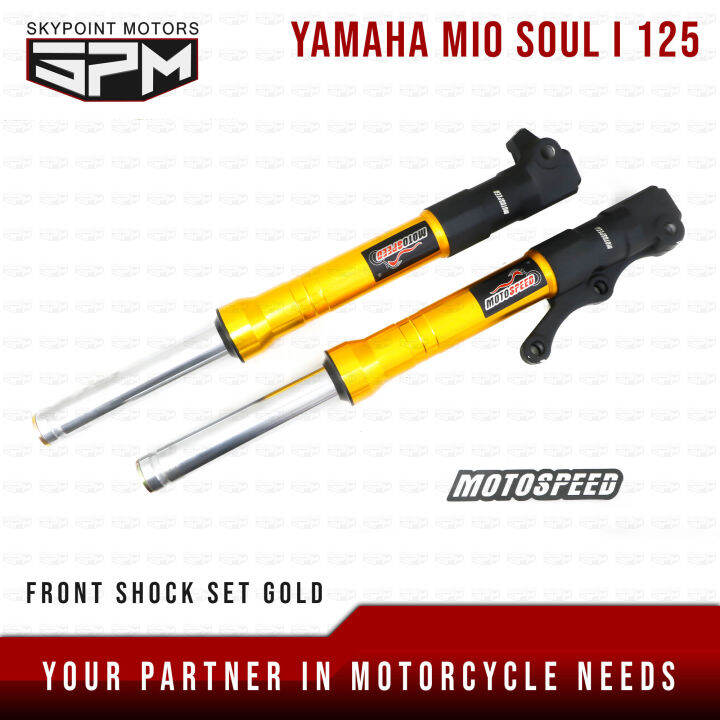 SHOCK ABSORBER FRONT MIO SOUL I 125 (9702248Gold) Lazada PH