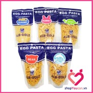 Mì Nui Trứng Egg Pasta Nhật Hình Chữ Cái Động Vật Cho Bé HSD T4 2023