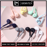 Tai nghe nhét tai GrownTech U19 HiFi có dây dài 1.2m màu macaron với âm