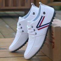 2022 Breathable Solid Color Slip Men Driving Shoes Spring And Autumn New Style Breathable Mens Peas Shoes the British Sneakers