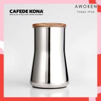 CAFEDE KONA Stainless Steel Sifter Sieving Device ถ้วยสเตนเลสเก็บผงกาแฟ กรองผงกาแฟที่ไม่เท่ากันออก