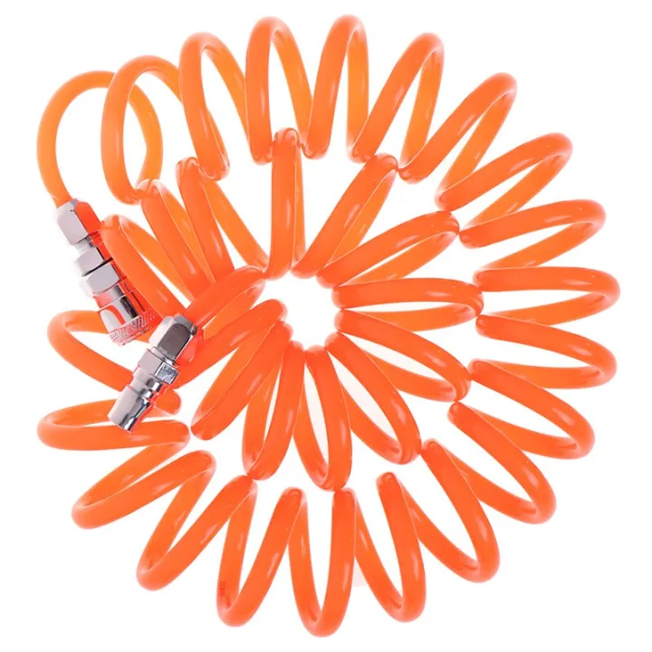 PU Spring Air Pipe High Pressure Telescopic Hose Spiral Air Pipe Steam