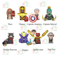 Super Heroes Iran Man Mecha Building Blocks Spider Deathpool Mini Action Figures Bricks Toys For Kids Christmas Gift