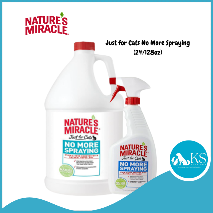 Nature's Miracle Just for Cats No More Spraying (24/128oz) Lazada