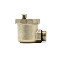 1/2 Automatic Air Vent Valve Radiator Right Angle Exhaust Valve Copper Vent Valve Heating System Brass Exhausting Valve