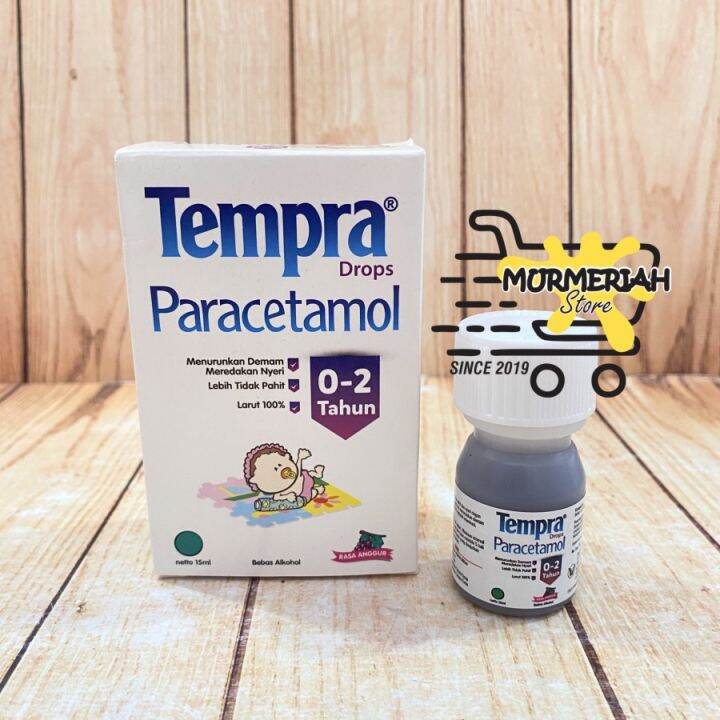 TEMPRA DROPS 15 ml ParacetamolDrop Obat Demam/Penurun Panas Bayi Anak