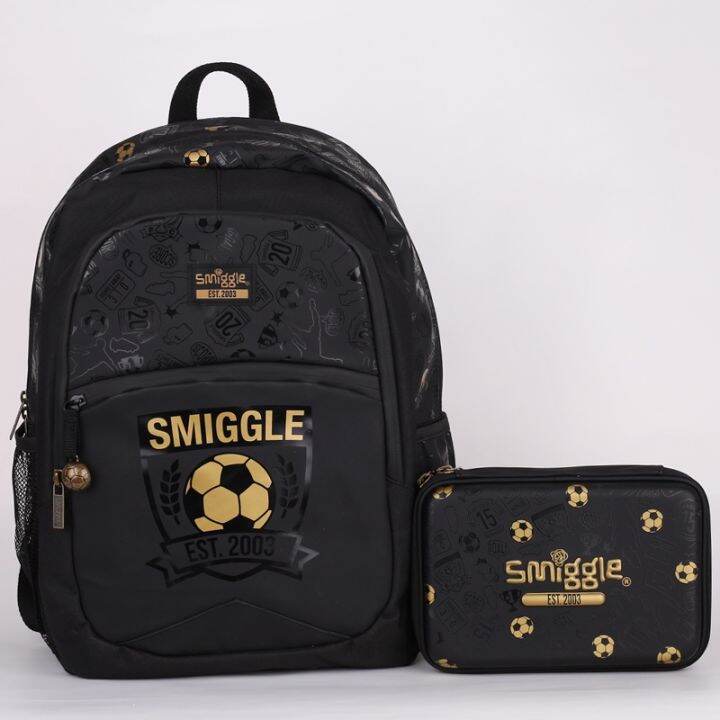 New Smiggle football backpack for Primary school bag Lazada