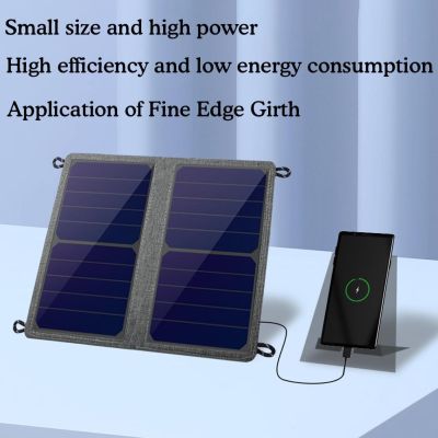 13W Portable Solar Charger High-efficiency Monocrystalline Silicon Cell Charger 5000mAh Solar Panels External Battery Pack ( HOT SELL) tzbkx996