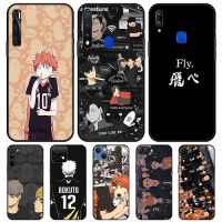 เคส iPhone 11 Pro Max 12 Mini XR XS Max Haikyu Soft Black