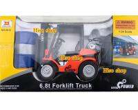 รถของเล่นเด็ก รถบังคับขนของ  6.8t Forklift Truck ยกขึ้น-ลงได้ สีส้มดำ งานดีน่าเล่นมากๆค่ะ